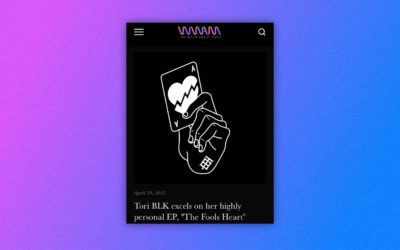 Tori BLK Music Review by We Write About Music